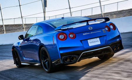 2020 Nissan GT-R 50th Anniversary Edition Rear Three-Quarter Wallpapers 450x275 (9)