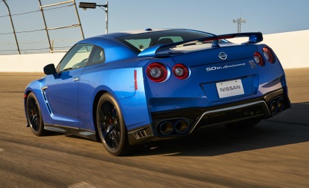 2020 Nissan GT-R 50th Anniversary Edition Rear Three-Quarter Wallpapers 450x275 (6)