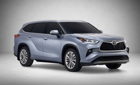 2020 Toyota Highlander Front Three-Quarter Wallpapers 450x275 (2)