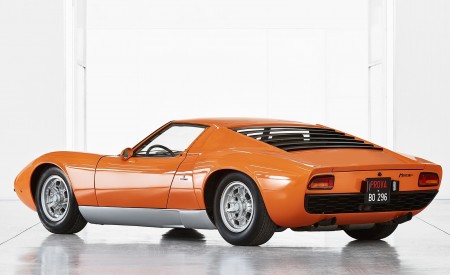 1969 Lamborghini Miura P400 Rear Three-Quarter Wallpapers 450x275 (3)