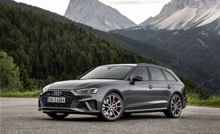 2019 Audi S4 Avant TDI (Color: Daytona Gray) Front Three-Quarter Wallpapers 450x275 (7)