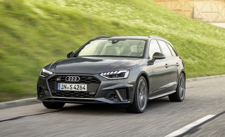 2019 Audi S4 Avant TDI (Color: Daytona Gray) Front Three-Quarter Wallpapers 450x275 (2)