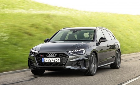2019 Audi S4 Avant TDI (Color: Daytona Gray) Front Three-Quarter Wallpapers 450x275 (3)