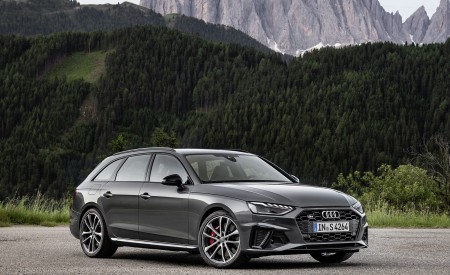 2019 Audi S4 Avant TDI (Color: Daytona Gray) Front Three-Quarter Wallpapers 450x275 (8)