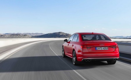 2019 Audi S4 Sedan TDI (Color: Misano Red) Rear Wallpapers 450x275 (29)