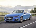 2019 Audi S4 TDI (Color: Turbo Blue) Front Three-Quarter Wallpapers 150x120