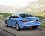2019 Audi S4 TDI (Color: Turbo Blue) Rear Three-Quarter Wallpapers 150x120