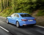 2019 Audi S4 TDI (Color: Turbo Blue) Rear Three-Quarter Wallpapers 150x120