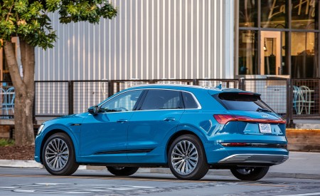 2019 Audi e-tron (US-Spec) Rear Three-Quarter Wallpapers 450x275 (19)