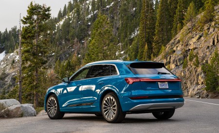 2019 Audi e-tron (US-Spec) Rear Three-Quarter Wallpapers 450x275 (26)
