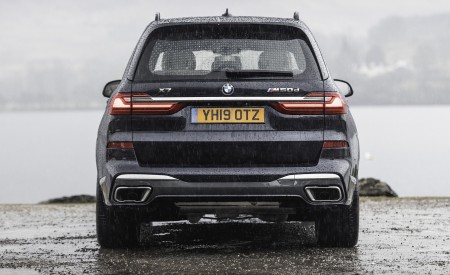 2019 BMW X7 M50d (UK-Spec) Rear Wallpapers 450x275 (21)