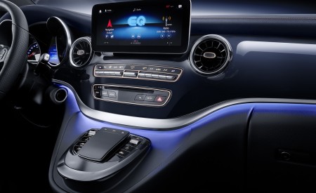 2019 Mercedes-Benz Concept EQV Central Console Wallpapers 450x275 (34)