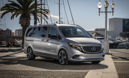 2019 Mercedes-Benz Concept EQV Front Three-Quarter Wallpapers 450x275 (11)