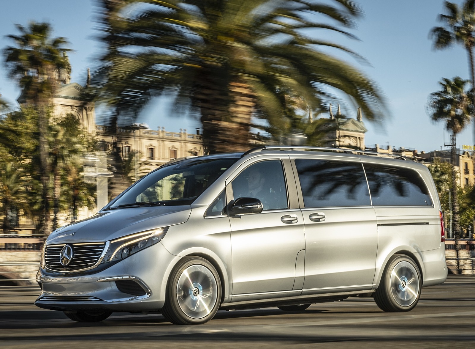 2019 Mercedes-Benz Concept EQV Front Three-Quarter Wallpapers (1)