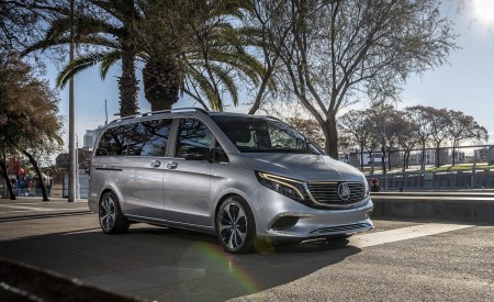 2019 Mercedes-Benz Concept EQV Front Three-Quarter Wallpapers 450x275 (12)