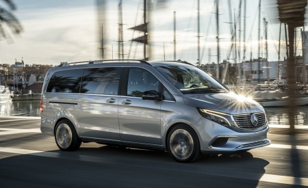 2019 Mercedes-Benz Concept EQV Front Three-Quarter Wallpapers 450x275 (13)