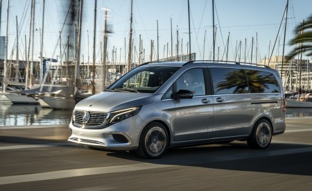 2019 Mercedes-Benz Concept EQV Front Three-Quarter Wallpapers 450x275 (3)