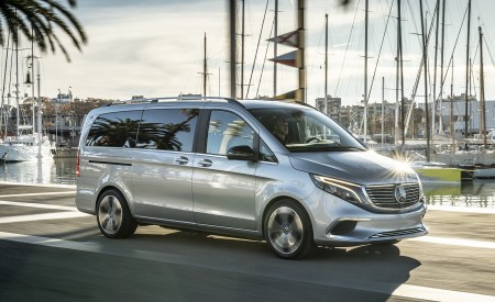 2019 Mercedes-Benz Concept EQV Front Three-Quarter Wallpapers 450x275 (14)