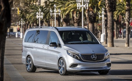 2019 Mercedes-Benz Concept EQV Front Wallpapers 450x275 (17)