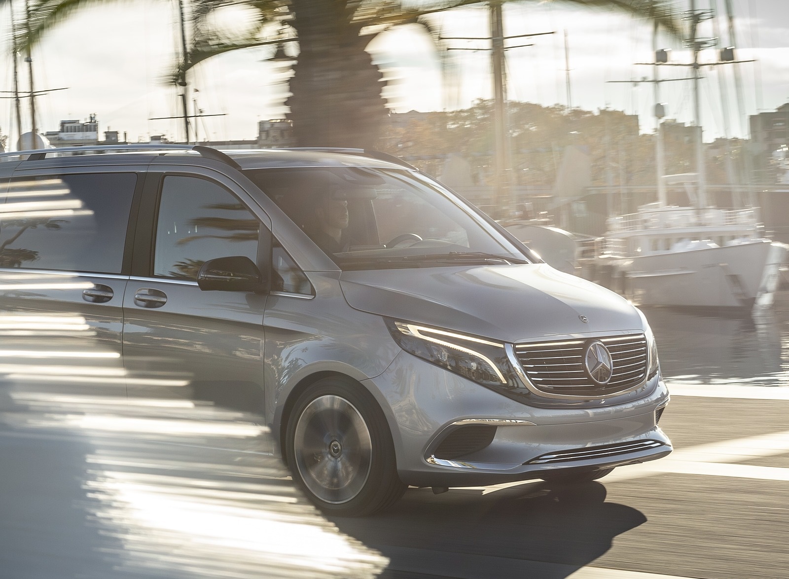2019 Mercedes-Benz Concept EQV Front Wallpapers (6)