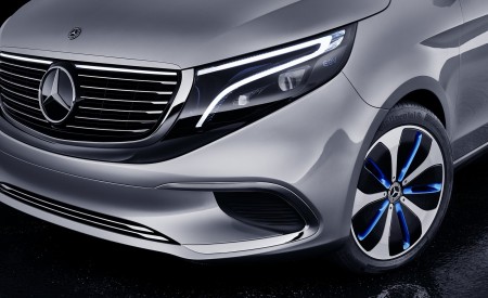2019 Mercedes-Benz Concept EQV Grill Wallpapers 450x275 (25)