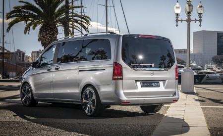 2019 Mercedes-Benz Concept EQV Rear Three-Quarter Wallpapers 450x275 (18)