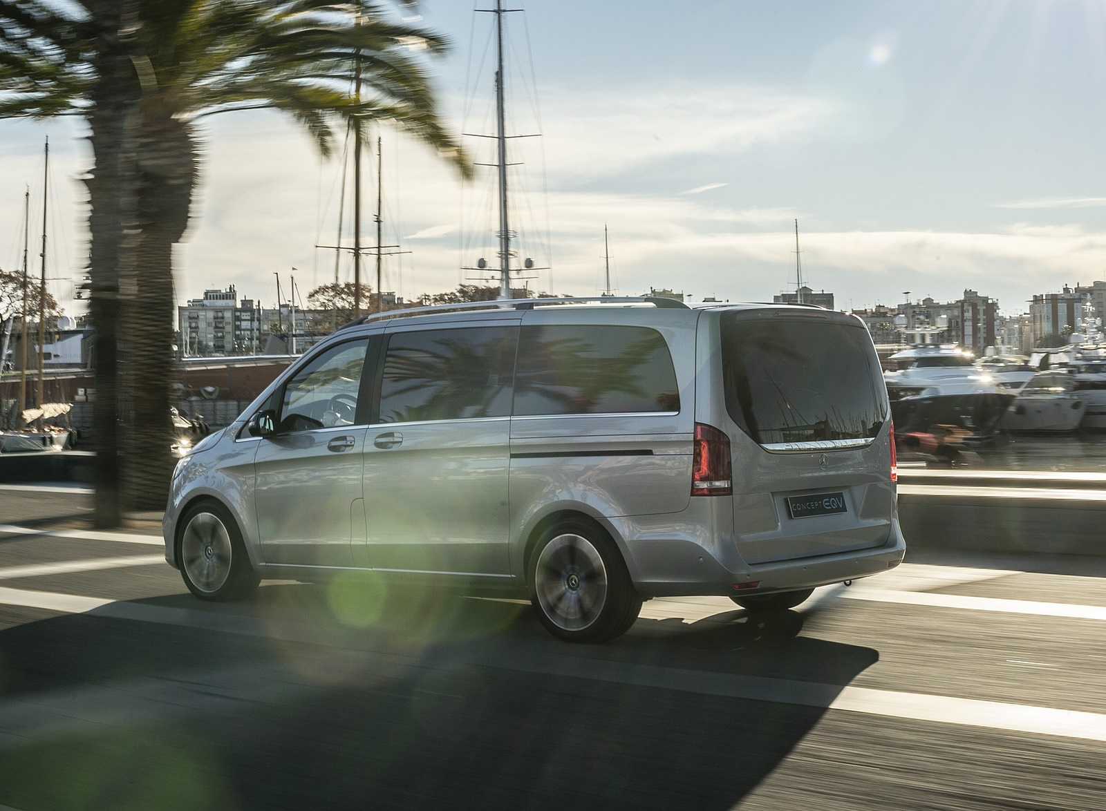 2019 Mercedes-Benz Concept EQV Rear Three-Quarter Wallpapers (7)