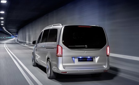2019 Mercedes-Benz Concept EQV Rear Three-Quarter Wallpapers 450x275 (22)