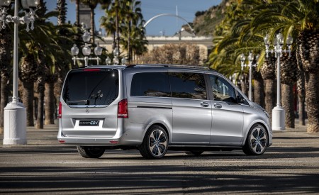 2019 Mercedes-Benz Concept EQV Rear Three-Quarter Wallpapers 450x275 (19)