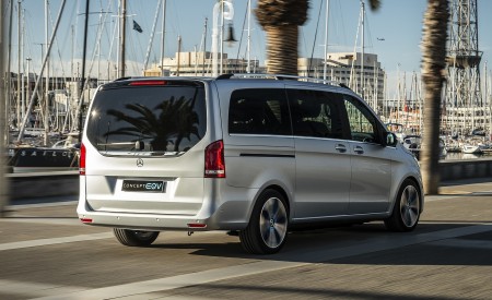 2019 Mercedes-Benz Concept EQV Rear Wallpapers 450x275 (10)