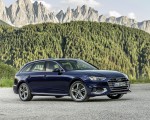 2020 Audi A4 Avant (Color: Navarra Blue) Front Three-Quarter Wallpapers 150x120