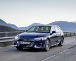 2020 Audi A4 Avant (Color: Navarra Blue) Front Three-Quarter Wallpapers 150x120