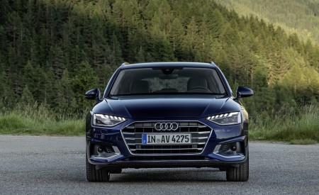 2020 Audi A4 Avant (Color: Navarra Blue) Front Wallpapers 450x275 (40)