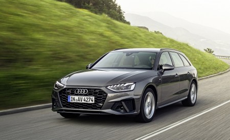 2020 Audi A4 Avant (Color: Terra Gray) Front Three-Quarter Wallpapers 450x275 (2)