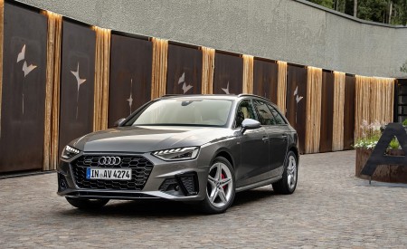 2020 Audi A4 Avant (Color: Terra Gray) Front Three-Quarter Wallpapers 450x275 (10)