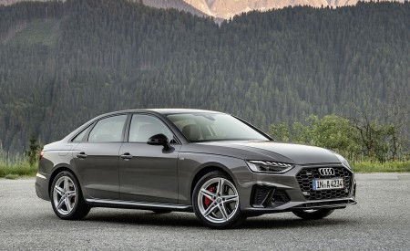 2020 Audi A4 (Color: Terra Gray) Front Three-Quarter Wallpapers 450x275 (10)