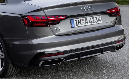 2020 Audi A4 (Color: Terra Gray) Rear Wallpapers 450x275 (18)