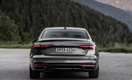 2020 Audi A4 (Color: Terra Gray) Rear Wallpapers 450x275 (14)