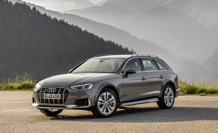2020 Audi A4 allroad (Color: Quantum Gray) Front Three-Quarter Wallpapers 450x275 (12)