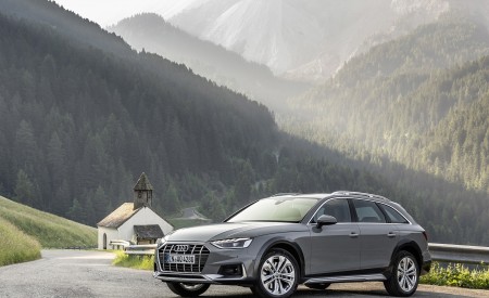 2020 Audi A4 allroad (Color: Quantum Gray) Front Three-Quarter Wallpapers 450x275 (13)