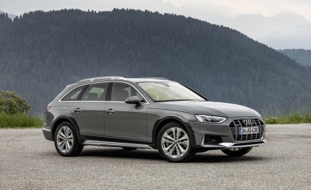 2020 Audi A4 allroad (Color: Quantum Gray) Front Three-Quarter Wallpapers 450x275 (14)