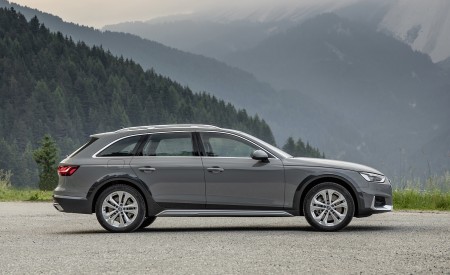 2020 Audi A4 allroad (Color: Quantum Gray) Side Wallpapers 450x275 (19)
