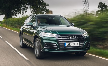 2020 Audi Q5 55 TFSI e Plug-In Hybrid Front Three-Quarter Wallpapers 450x275 (64)