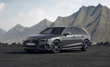 2020 Audi S4 Avant TDI (Color: Daytona Gray) Front Three-Quarter Wallpapers 450x275 (3)