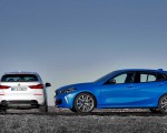 2020 BMW 1-Series 118i (Color: Mineral white Metallic) and BMW M135i xDrive Wallpapers 150x120