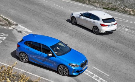 2020 BMW 1-Series 118i (Color: Mineral white Metallic) and BMW M135i xDrive Wallpapers 450x275 (16)