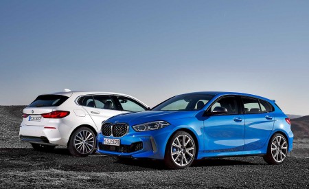 2020 BMW 1-Series 118i (Color: Mineral white Metallic) and BMW M135i xDrive Wallpapers 450x275 (14)
