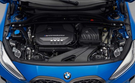 2020 BMW M135i xDrive (Color: Misano Blue Metallic) Engine Wallpapers 450x275 (33)