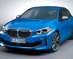 2020 BMW M135i xDrive (Color: Misano Blue Metallic) Front Three-Quarter Wallpapers 150x120 (20)