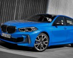 2020 BMW M135i xDrive (Color: Misano Blue Metallic) Front Three-Quarter Wallpapers 150x120 (10)